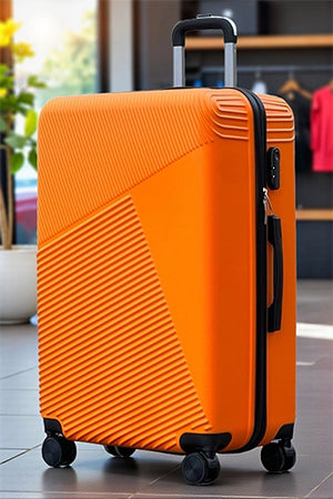 Zig Zag V3 28-Inch Hard Side Luggage Lightweight ABS Suitcase with Spinner Wheels