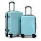 Zig Zag V3 Set of 3 Hard Side Luggage Lightweight ABS Suitcase with Spinner Wheels