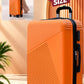 Zig Zag V3 ABS Medium Size 24 Inch Luggage Bag | Cabin Size FREE | Lightweight ABS Travel Bags