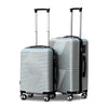 Zig Zag Hardside ABS Luggage 2 Pcs Set | Carry-On & Checked Suitcase Combo