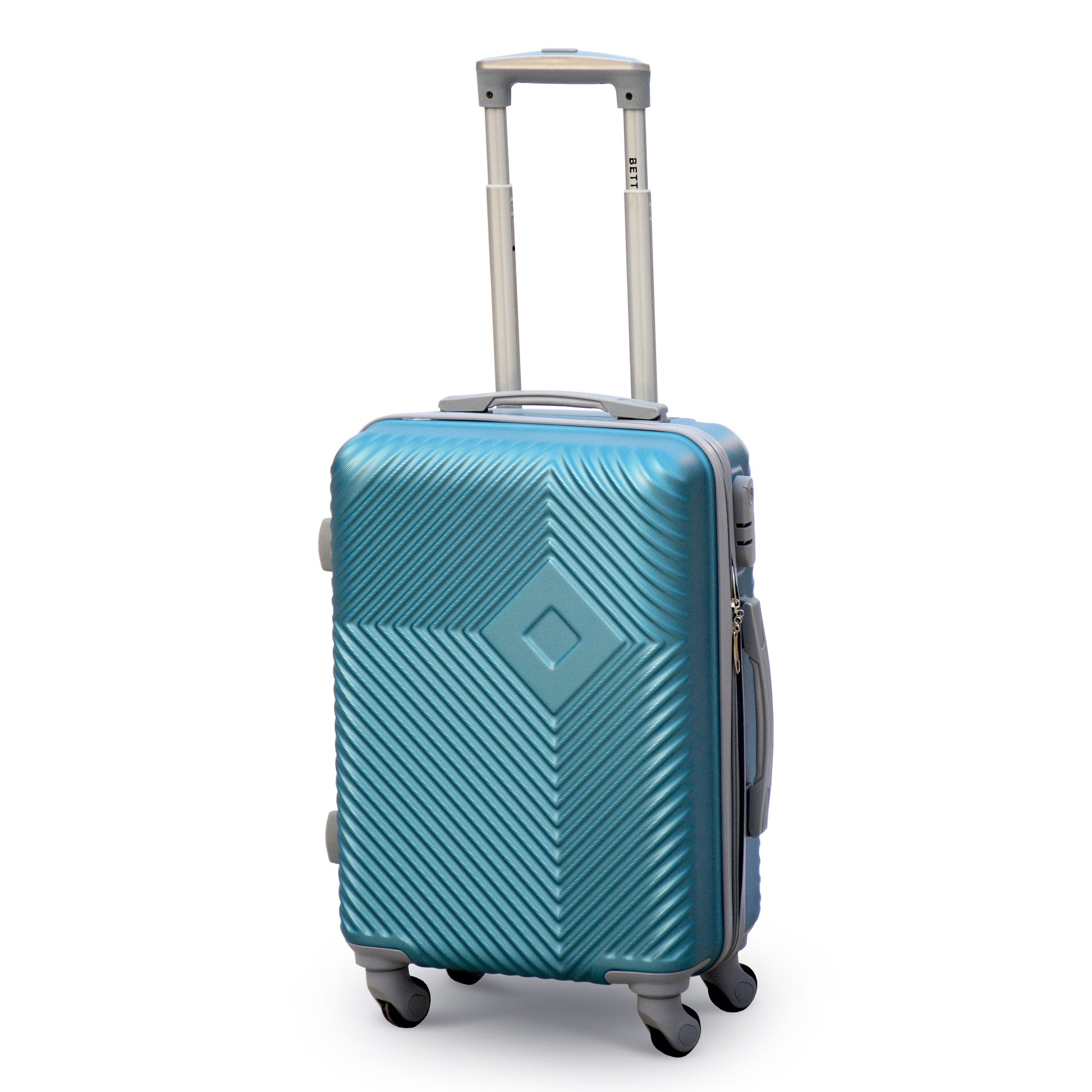 3 Pcs Full Set SI ABS BLue Colour Lightweight Hard Case Luggage 20" 24" 28 Inch zaappy uae