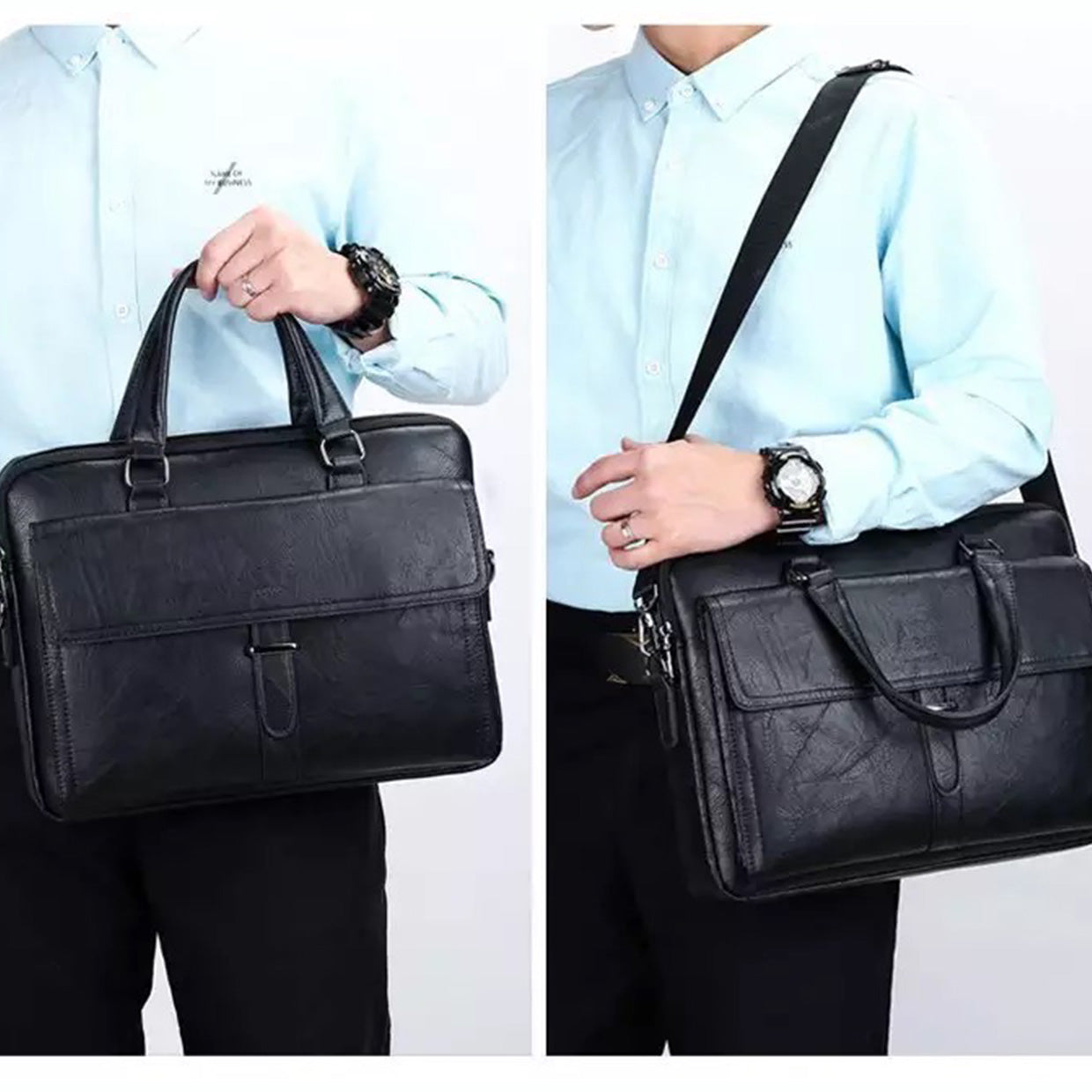 Men Business Bag & Laptop Briefcase Bags - Business Laptop Bag Zaappy