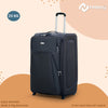 Soft Material Black 20-25 Kg 2 Wheel Travel Luggage Bag