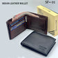 Trending Men`s Leather Wallet Top Leather Quality | LL  Leather Wallet SF 01 - LLWLLTFOCX
