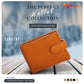 Men's Genuine Leather Wallet | 2 Fold Button Wallet WLT0002 Zaappy.com