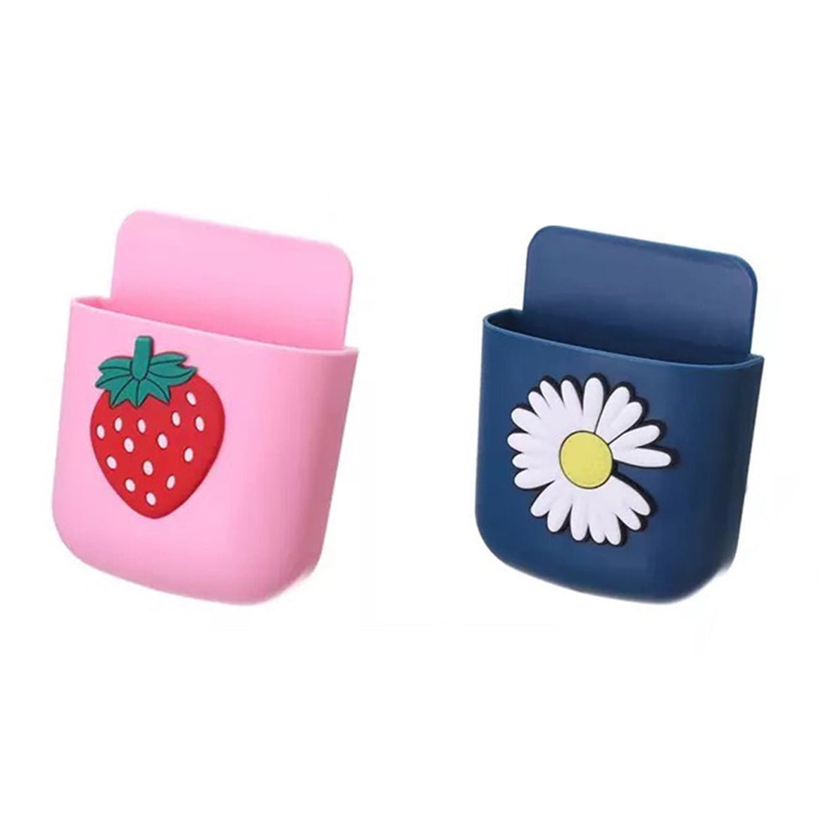 Wall Mounted Mobile Phone Holder | Flower Type Multipurpose Mobile Holder Zaappy