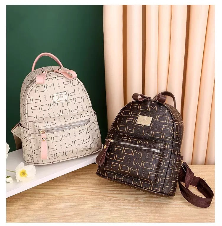 Luxury Fashion Small Backpack Alfa  Women | Trendy Backpack