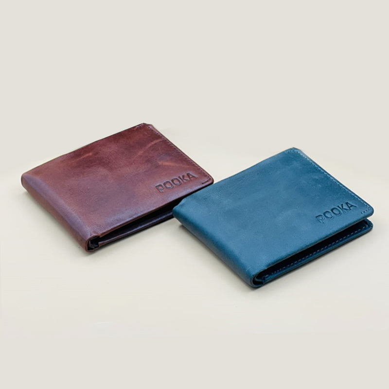Pooka Leather Men Wallet Solid | LL Leather Wallet 3009