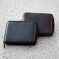 Men's Genuine Leather Wallet | 2 Fold Zipper Wallet