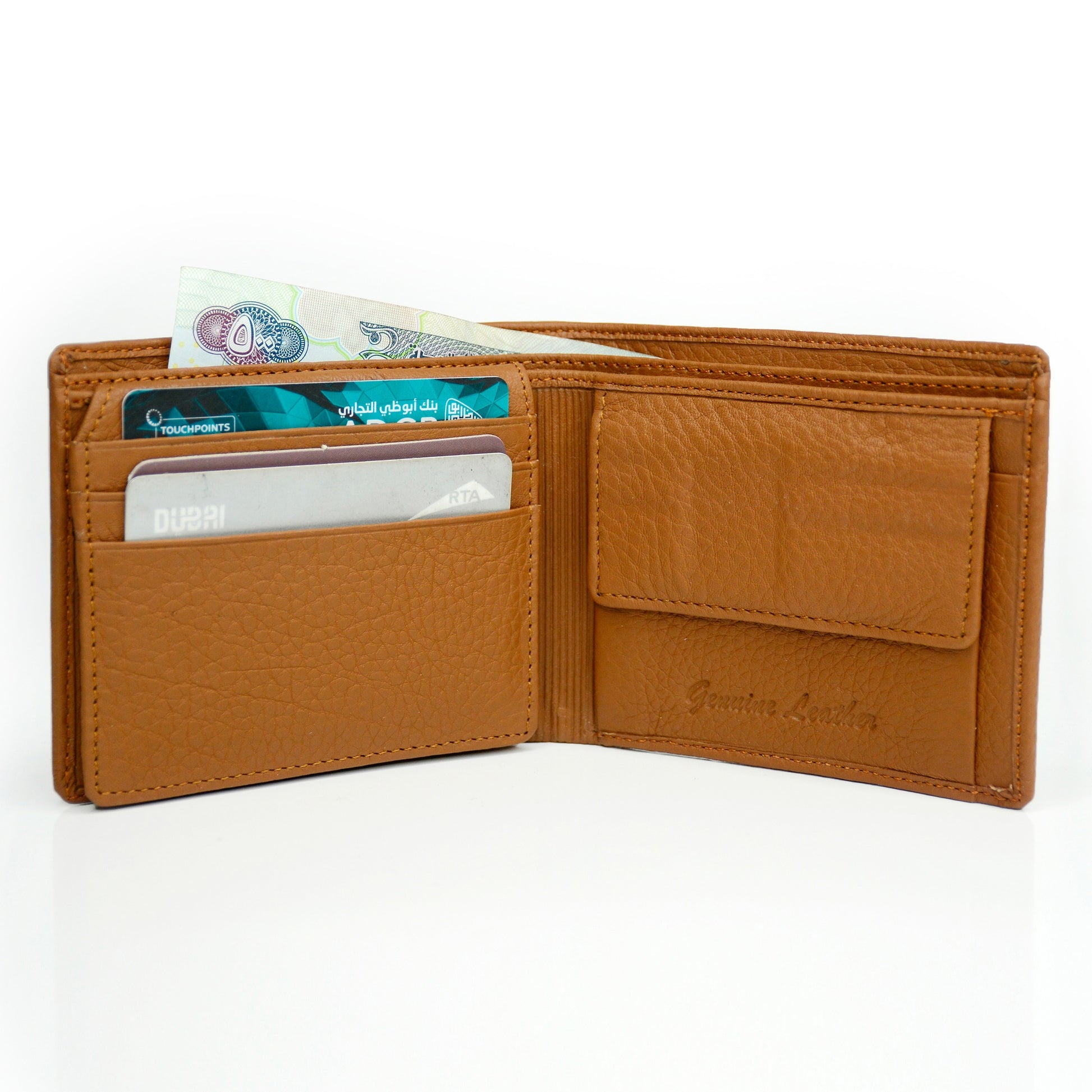 Oriyana Men's Genuine Leather RFID Blocking Wallet | LL 3062 Leather Wallet Zaappy