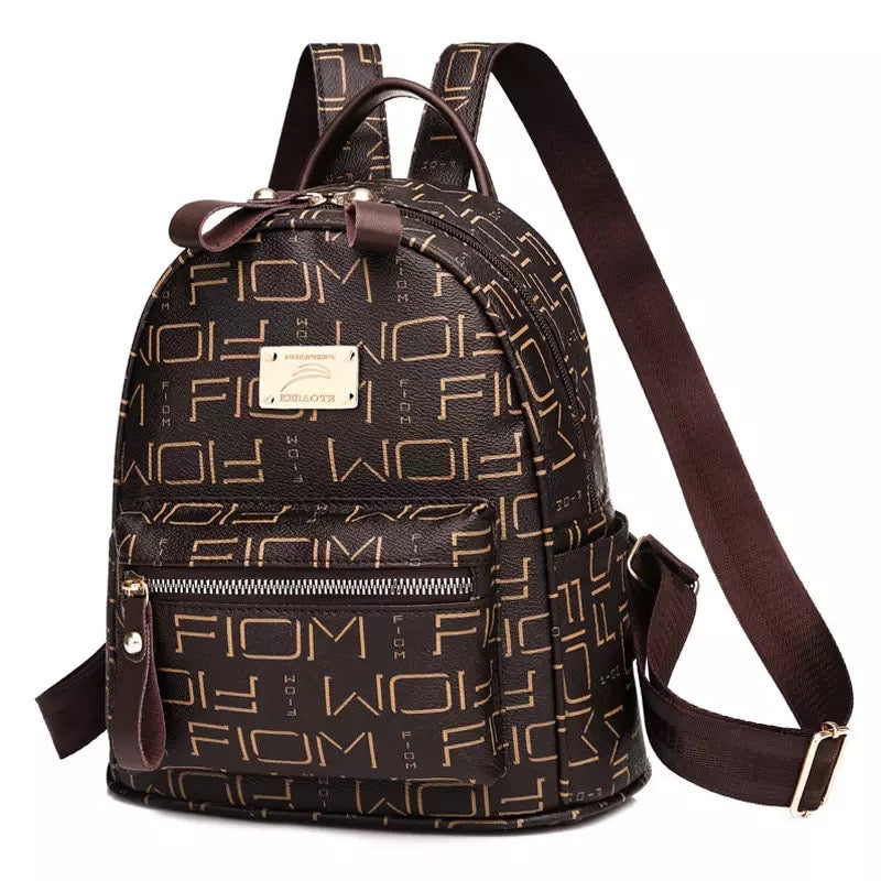 Luxury Fashion Small Backpack Alfa Women | Printed Trendy Backpack