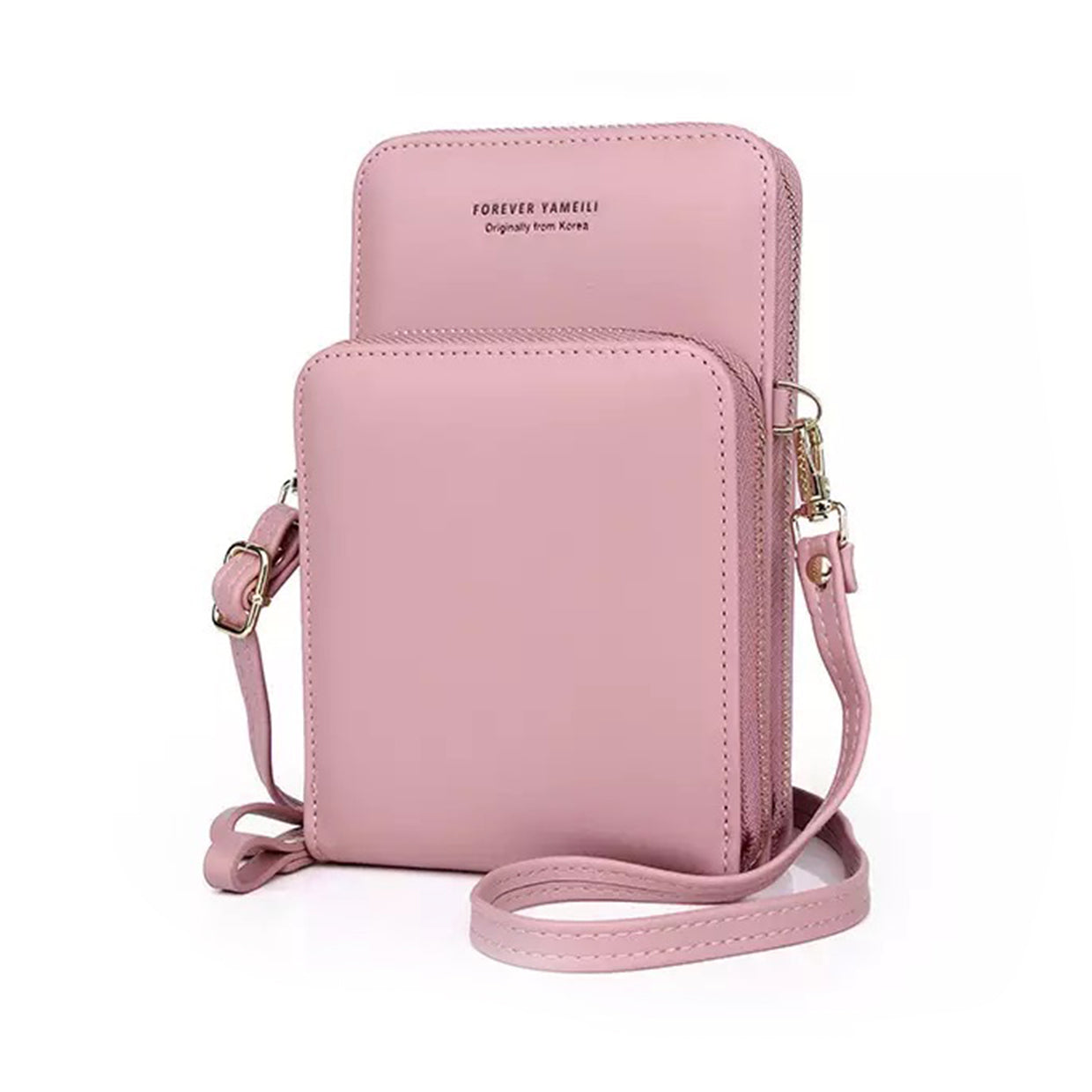 Forever Young Women 2 Zipper Sling Bag | Small 2 Zipper Sling Bag Super Deal