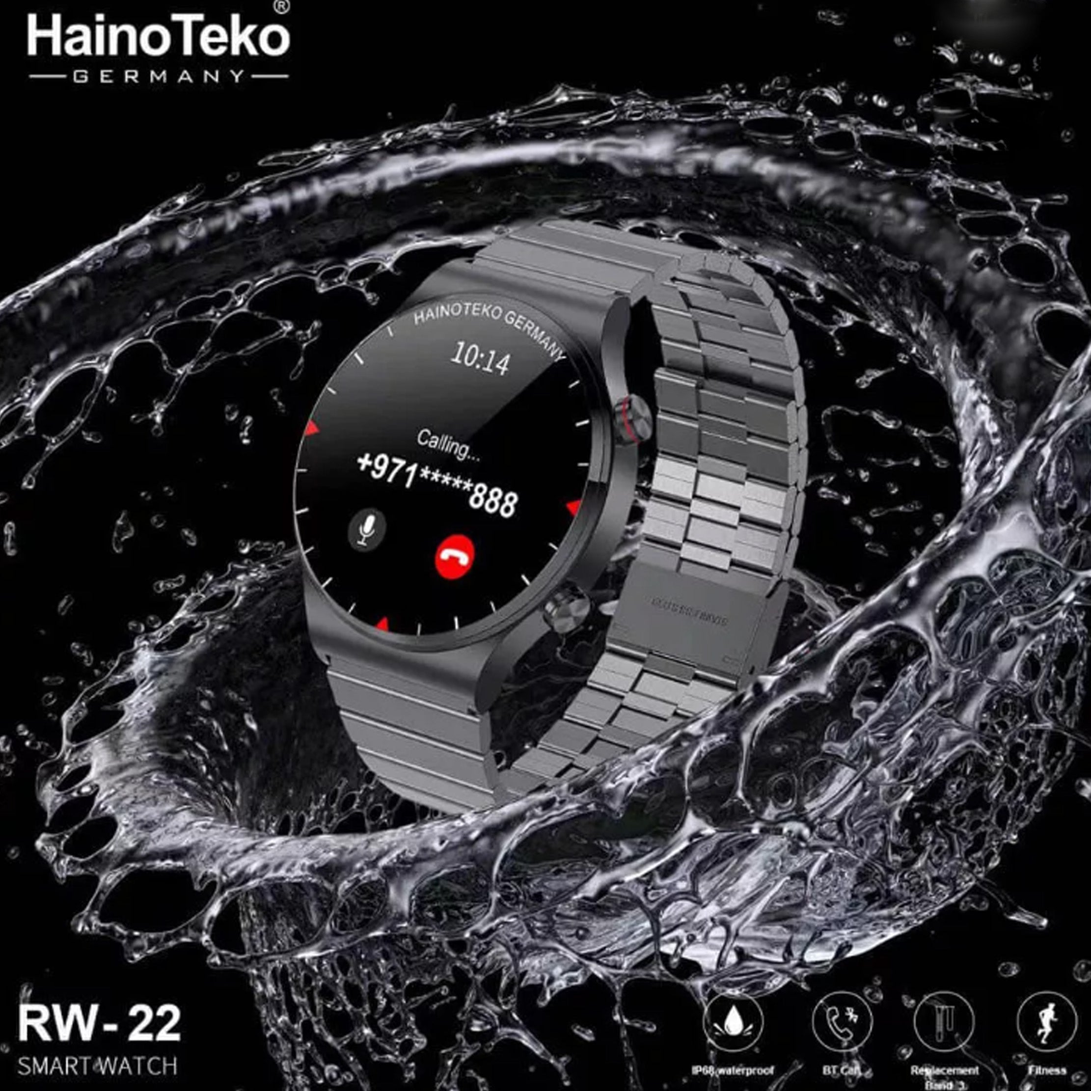Trending Haino Teko RW22 Germany High Quality smartwatch | Haino Teko RW-22 Smart Watch - HAWAMEBLCX/255
