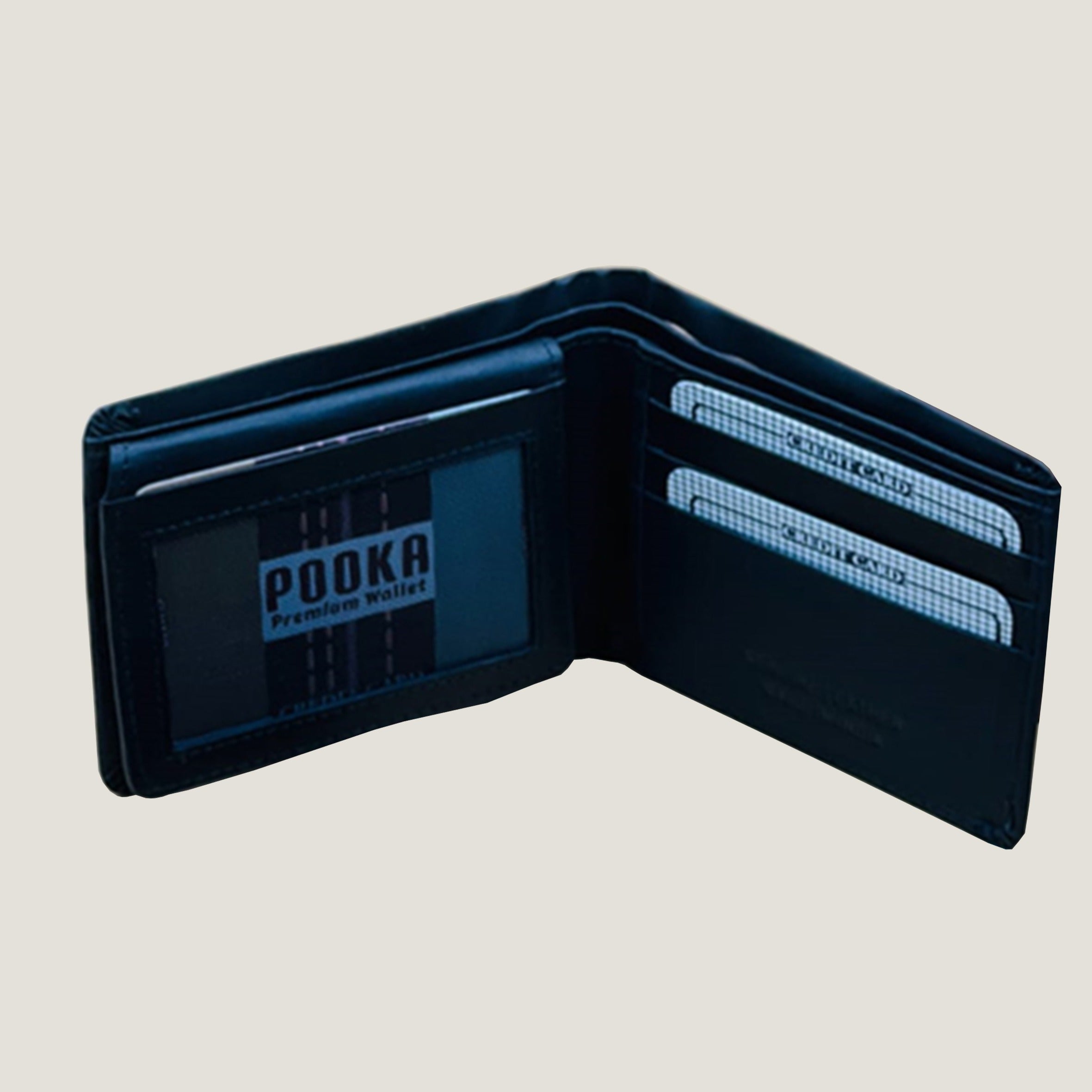 Leather  Men Wallet Solid | LL Leather Wallet 3009