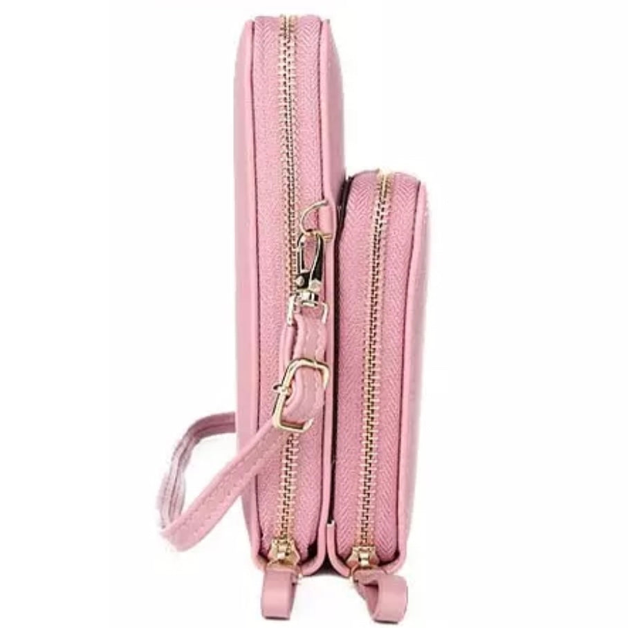 Forever Young Women 2 Zipper Sling Bag | Small 2 Zipper Sling Bag Super Deal