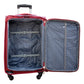 Soft Material Premium Luggage Red Color with Full Cover