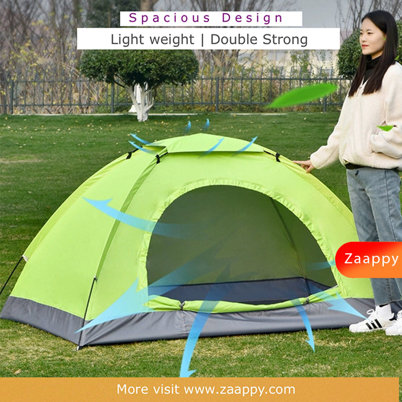 High Grade Outdoor Automatic Tent For 8 Person Camping Zaappy
