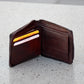 Men's Genuine Leather Wallet | 2 Fold Zipper Wallet