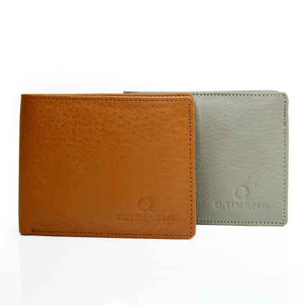 Oriyana Men's Genuine Leather RFID Blocking Wallet | LL 3062 Leather Wallet