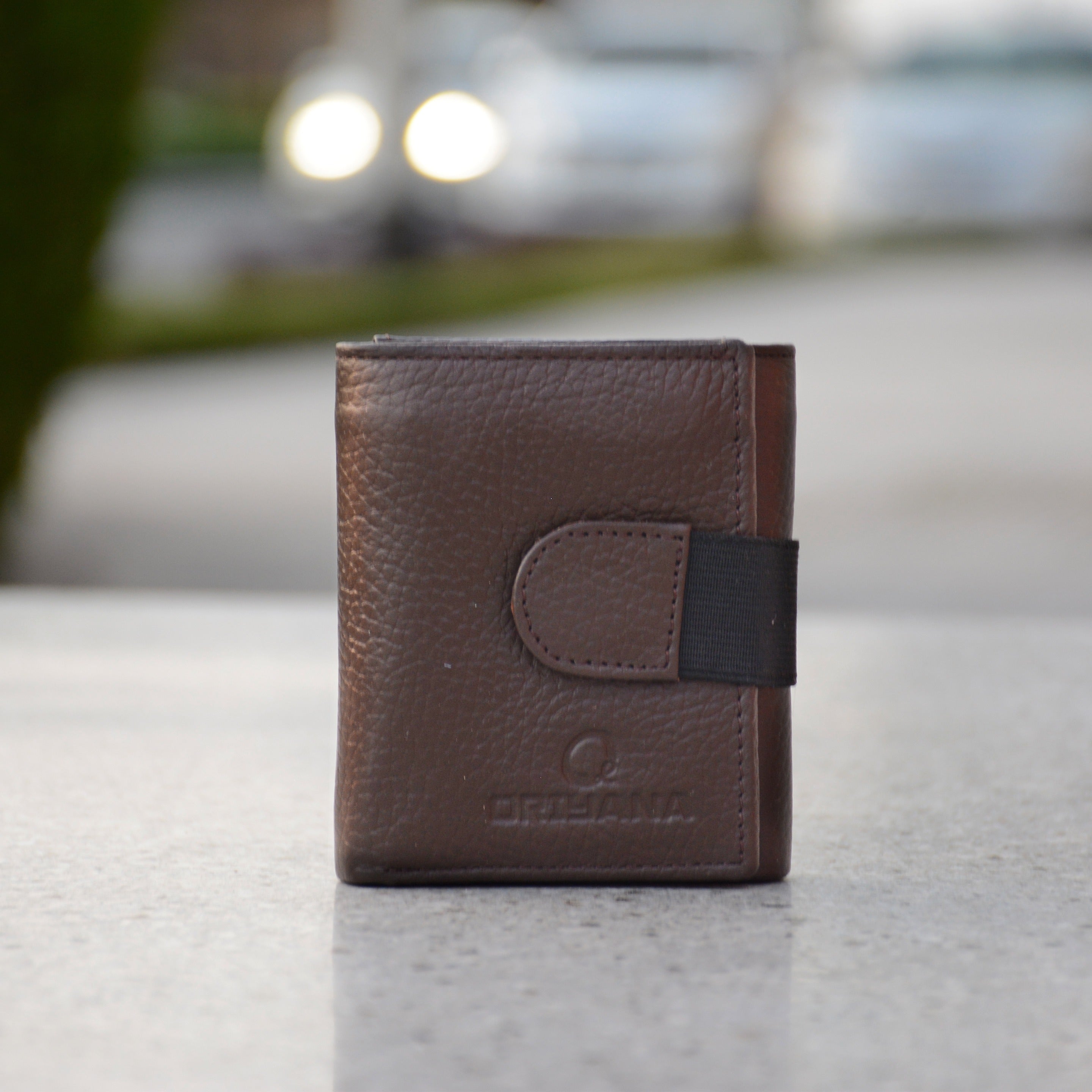 Men's Genuine Leather Wallet | 3 Fold Button Wallet wlt0001 | Llwltglcxx