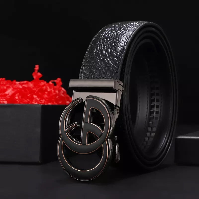 Double G Men’s Belt Metal | CG Men's Belt | Black Colour zaappy.com