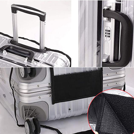 Luggage Transparent Cover | Full Cover Design | Suitcase Scratch Protection