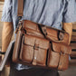 Fashion Men's Laptop Briefcase Leather Handbag