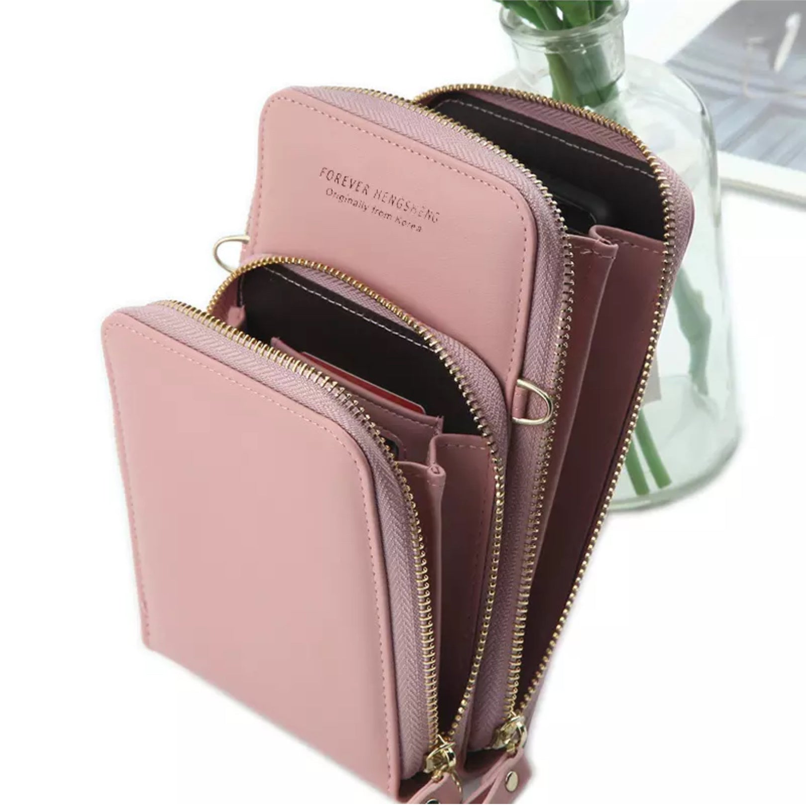 Forever Young Fashion 2 Zipper Sling Bag - Women Stylish Small sling Bag