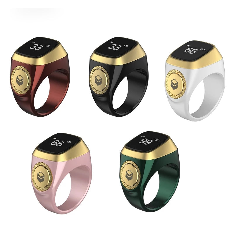 Smart Electronic Tasbih Counter Ring | Bluetooth Counter Ring
