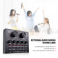Professional Studio Recording Microphone BM 800 | V8 Live Sound Card Combo | Free Head Set