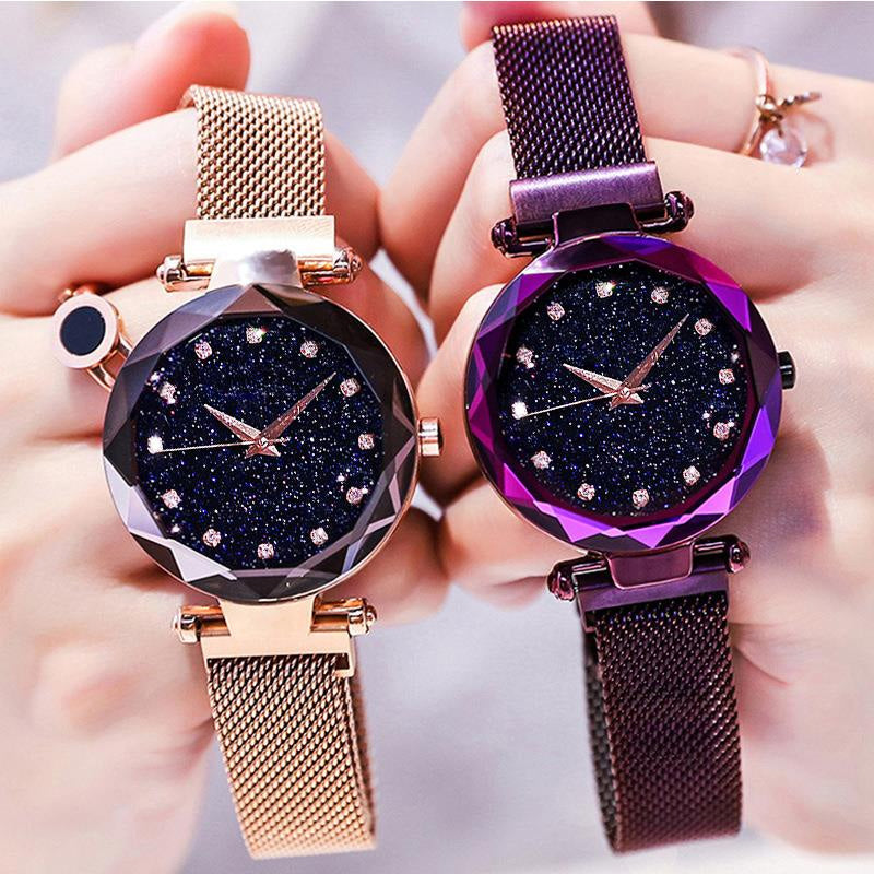 Women's Watch Luxury Fashion | Women's Magnetic Watch