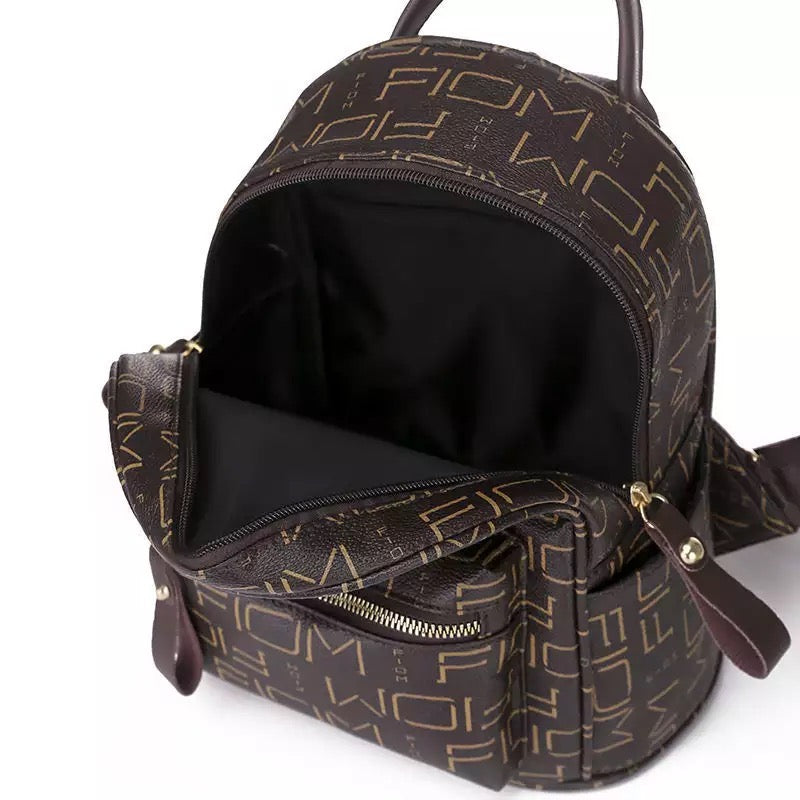 Luxury Fashion Small Backpack Alfa Women | Printed Trendy Backpack