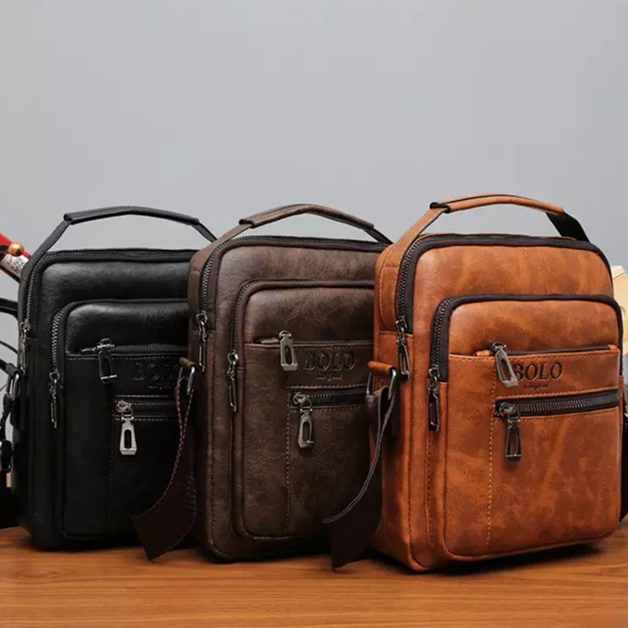 Men s Business Shoulder bag Small Crossbody Sling Bag For Travel