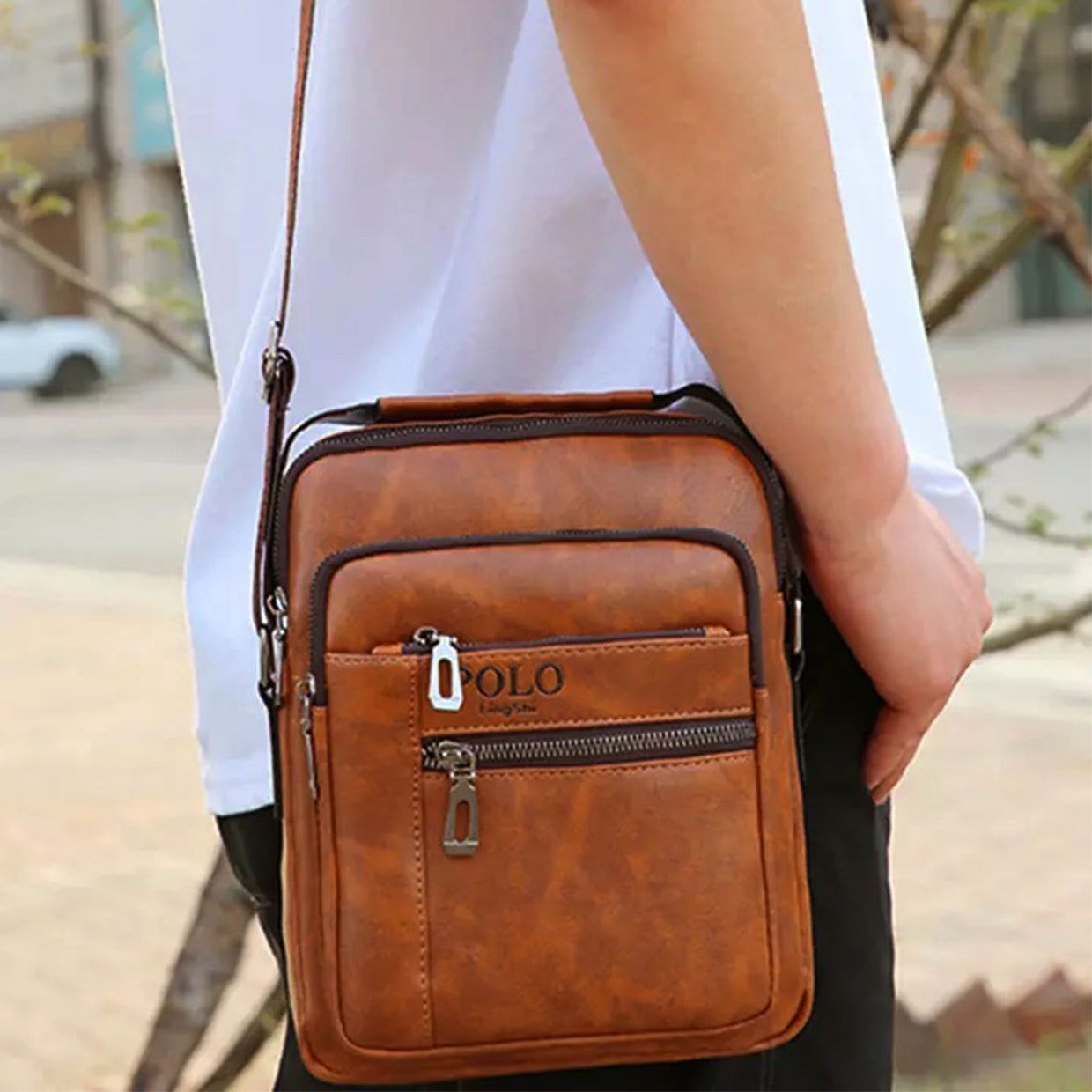 Men's Business Shoulder bag | Small Crossbody Sling Bag For Travel