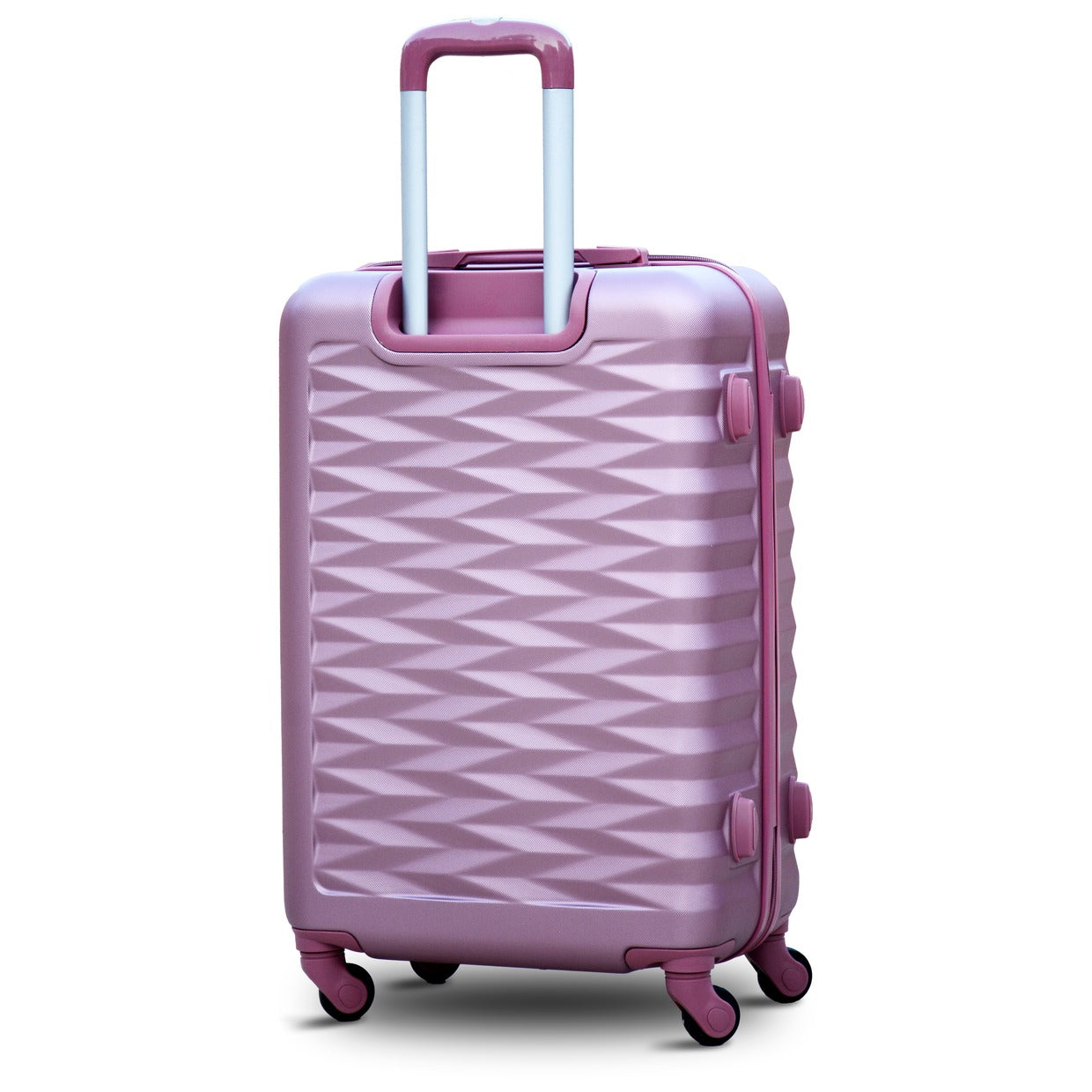 4 Pcs Set 20"24"28"32 Inches Lightweight ABS Rose Gold Luggage | Hard Case Trolley Bag | 2 Years Warranty