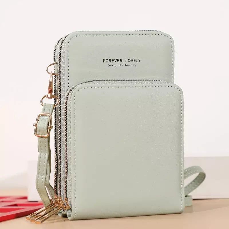 Cross Body Fashion Bag | 3 Zipper Sling Bag