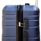 3 Pcs Full Set 20" 24" 28 Inch Blue Prosperity 4 Wheel Lightweight ABS Luggage zaappy uae