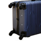 3 Pcs Full Set 20" 24" 28 Inch Blue Prosperity 4 Wheel Lightweight ABS Luggage zaappy uae