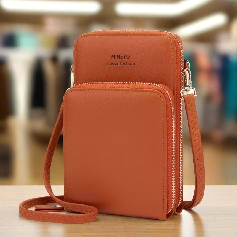 Cross Body Fashion Bag | 3 Zipper Sling Bag