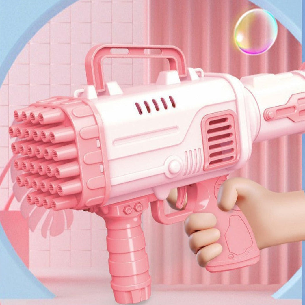 Bazooka 36-Hole Electric Bubbles Gun For Toddlers Toys