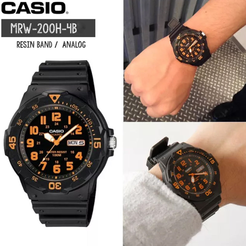 Casio Analog Watch For Men With Resin Band | Watch M09