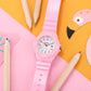 Casio Analogue Stylish Watch Rose & White