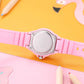 Casio Analogue Stylish Watch Rose & White
