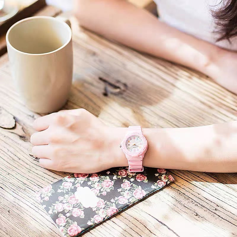 Casio Analogue Stylish Watch Rose & White  | G08