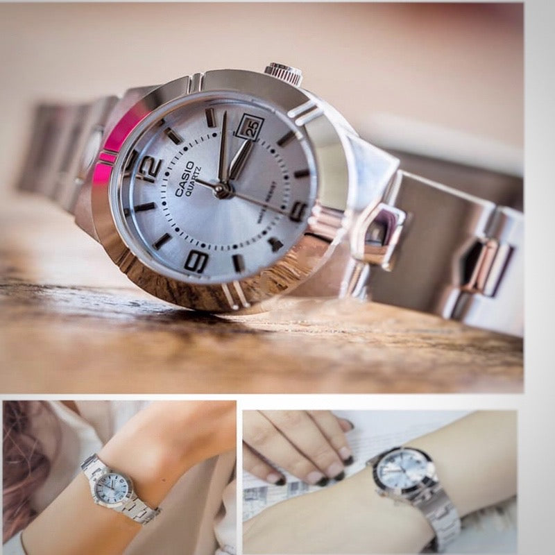 Casio Waterproof Quartz Watch For Ladies | Casio Watch B1