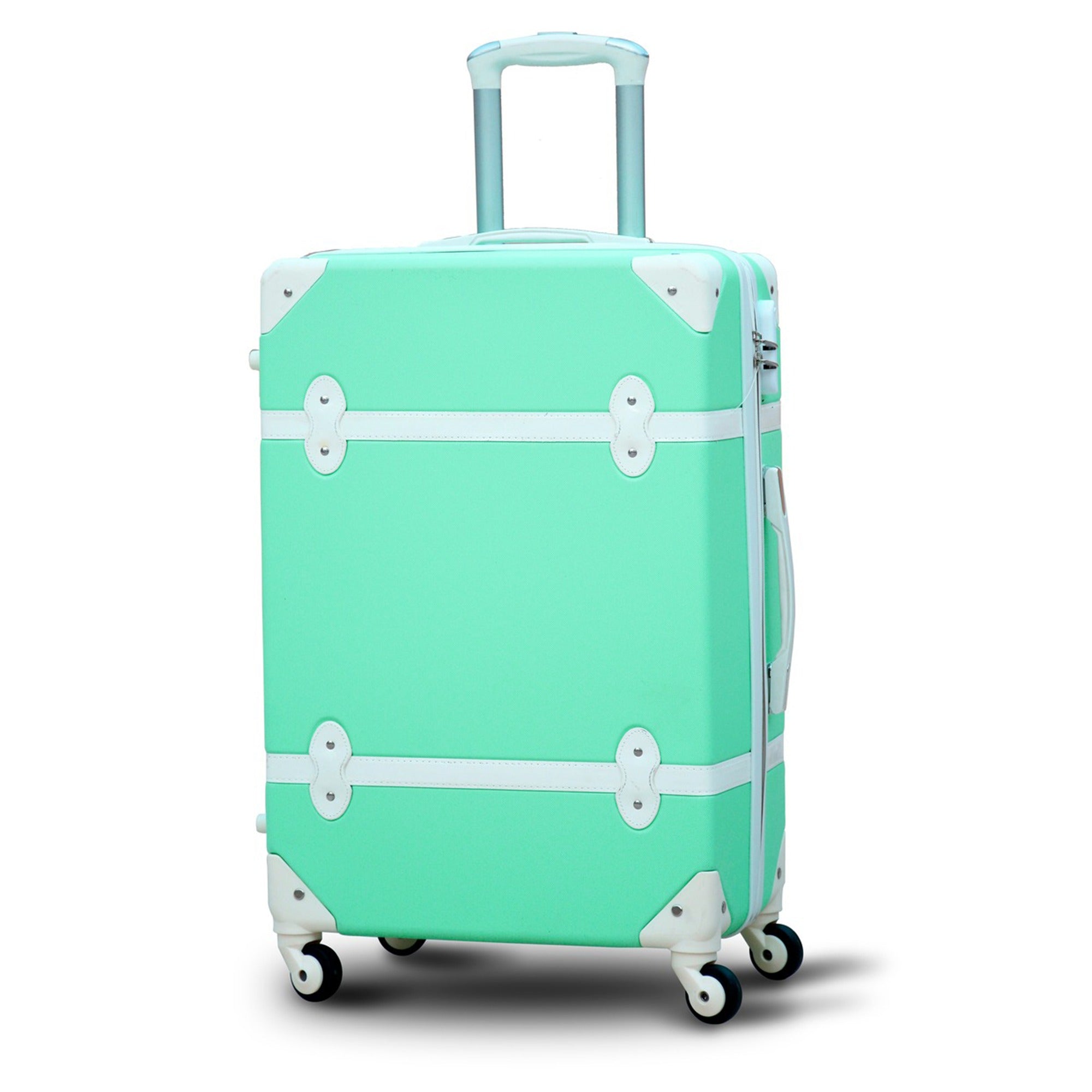 4 Pcs Full Set 7” 20” 24” 28 inches Corner Guard Green Lightweight ABS Luggage | Hard Case Trolley Bag