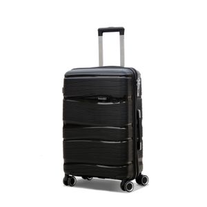Pp material Luggage | Hard case | Lightweight | Checked Luggage, 30-35 kg, 28 inches  | 3 years warranty | Amppmlbk
