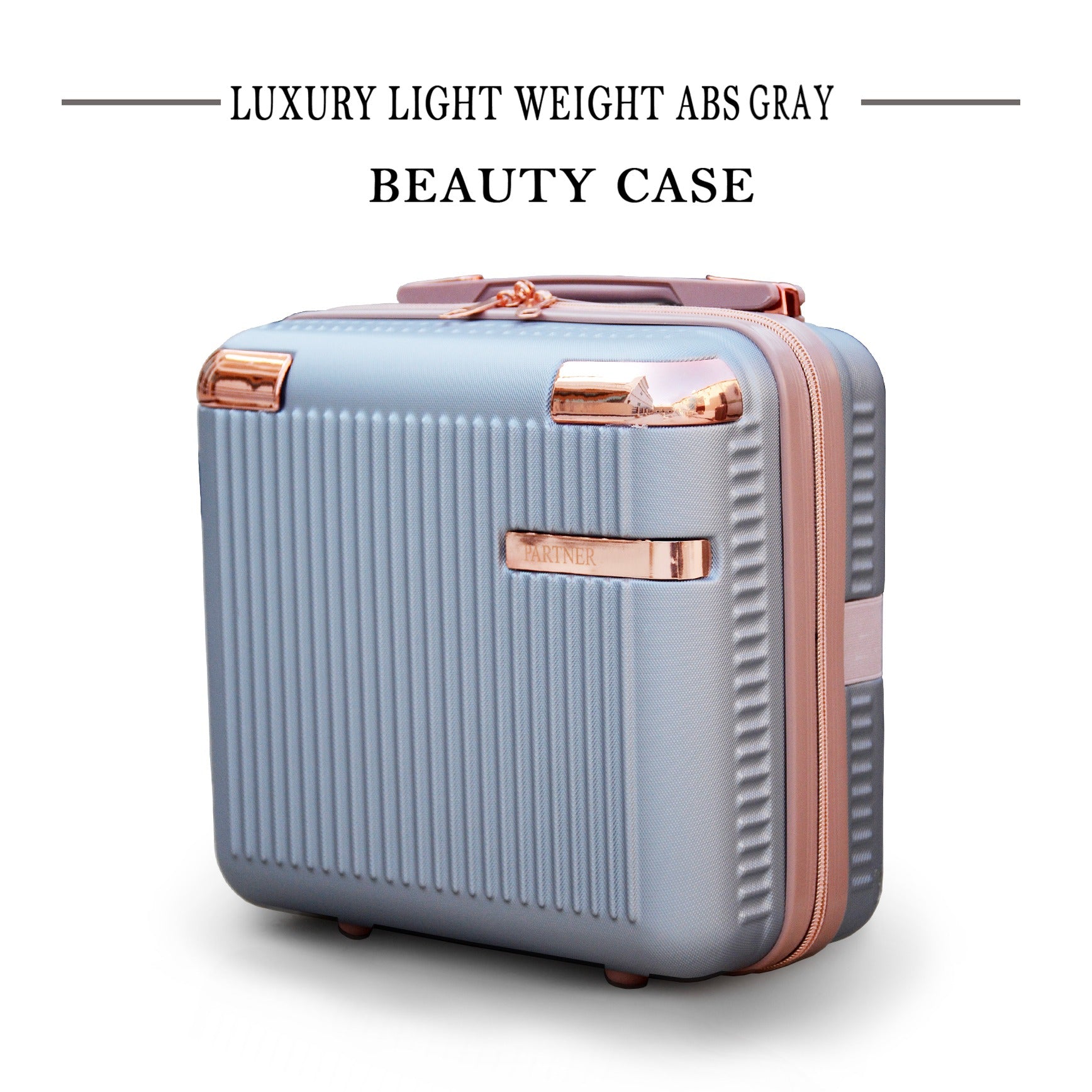 Luxury ABS Beauty Case Lightweight Make Up Box