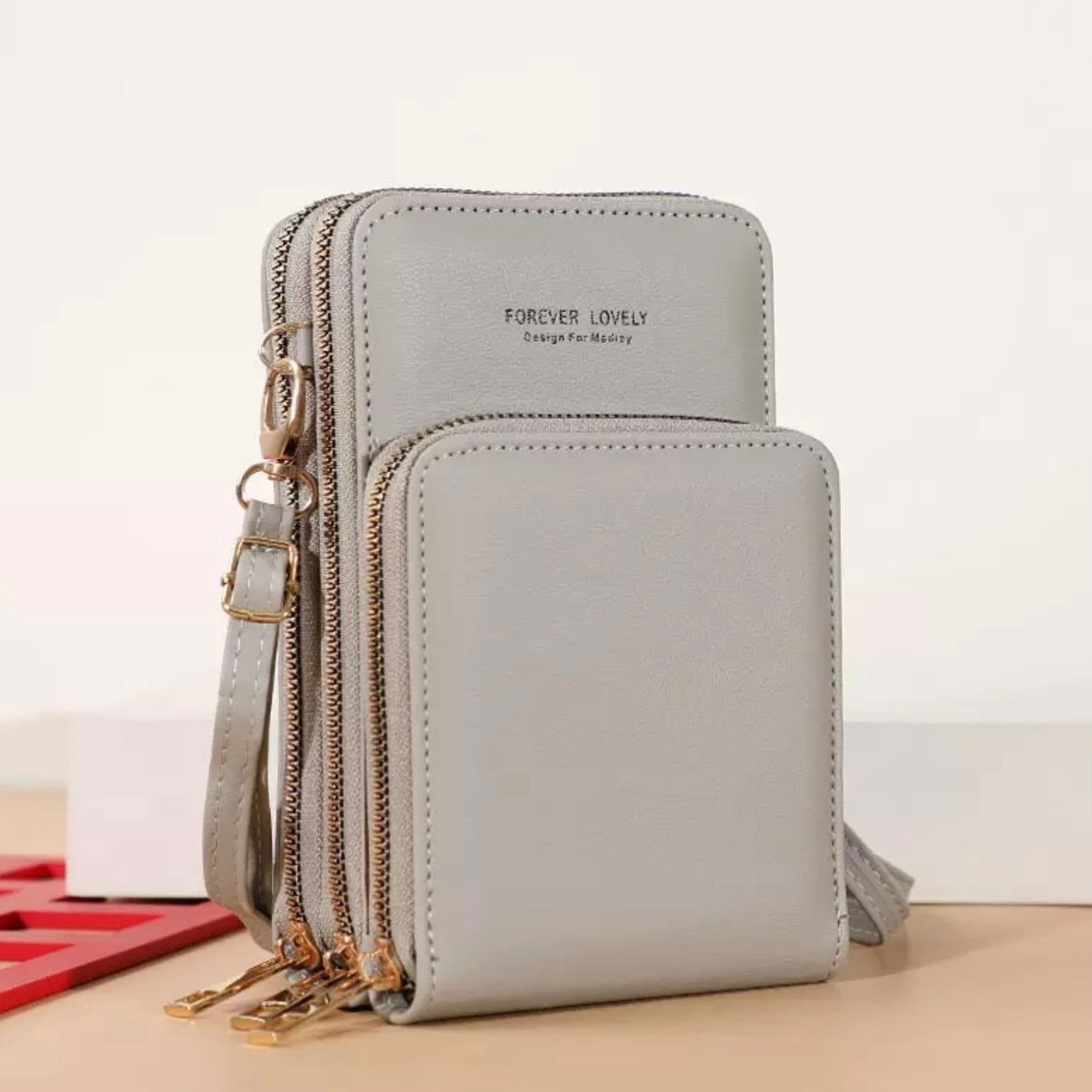 Cross Body Fashion Bag | 3 Zipper Sling Bag