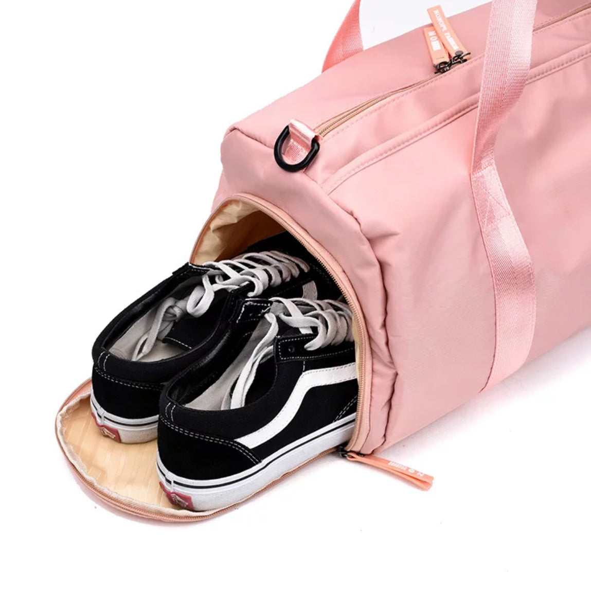 Pink Duffel Bag | Fitness Shoulder Bag For Women